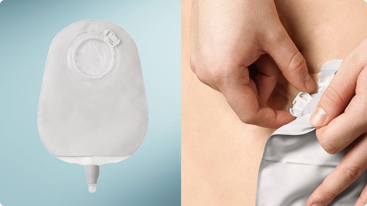 Ora nuovo rubinetto ruotabile nelle sacche per urostomia