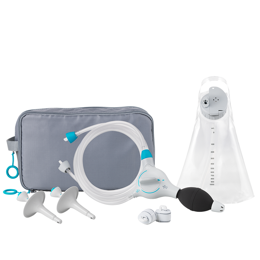 Peristeen® Plus dispositivo per la TAI con catetere a cono